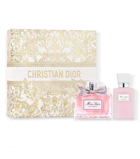 coffret cadeau miss dior